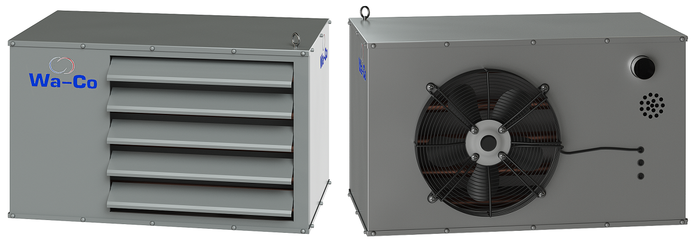 Навесной газовый промышленный воздушный нагреватель Wa-co серии GHH газовый воздушный нагреватель Wa-co серии GHH